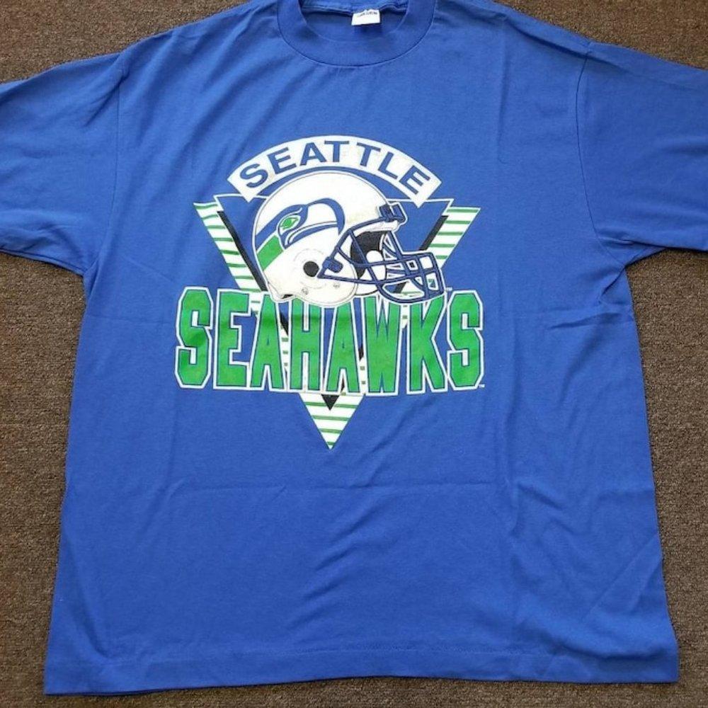 New Original 80 90S   Xlnch Seattle Seahawks Shirt Collection Tee